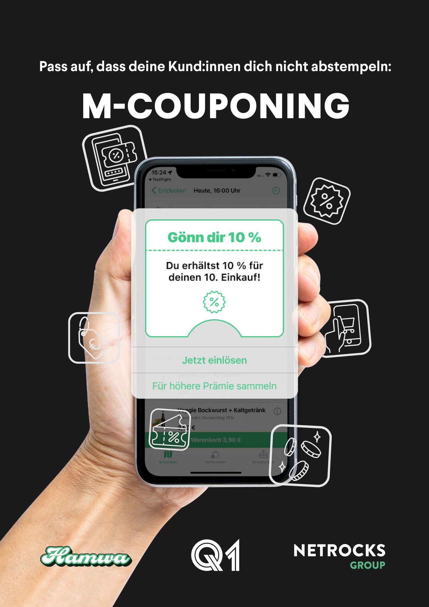 Couponing Whitepaper Titelbild mit Schrift