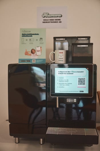 Kaffeevollautomat mit Hamwa Bildschirm