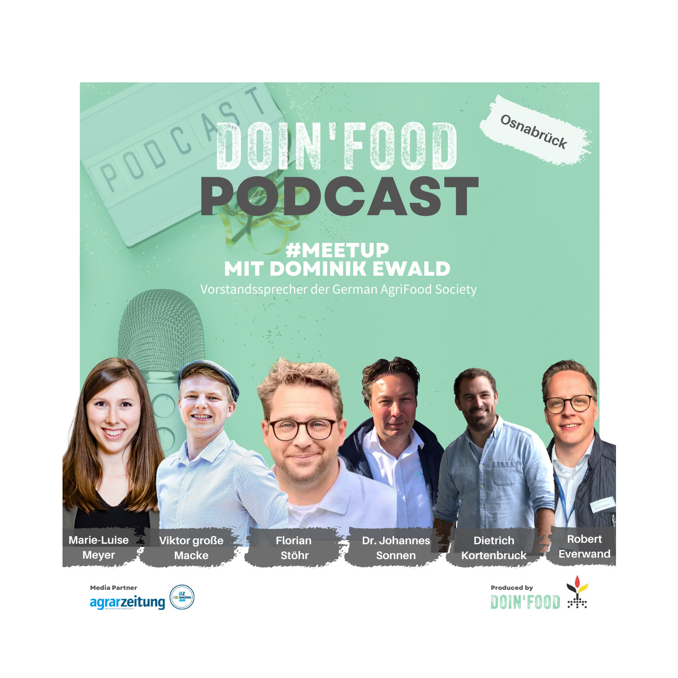 Titelbild von Doin' Food Podcast 